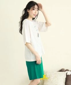 Aimerfeel SLEEP Teddy Bear Print Short Sleeve Short Pants Set