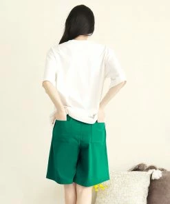 Aimerfeel SLEEP Teddy Bear Print Short Sleeve Short Pants Set