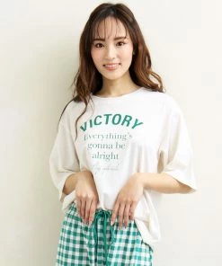 Aimerfeel Gingham Check Top-Bottom Set For Unisex