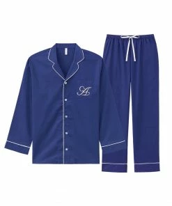 Aimerfeel Shirt Pajamas Top-Bottom Set SLEEP