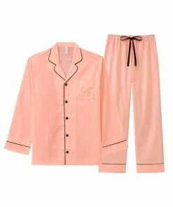 Aimerfeel Shirt Pajamas Top-Bottom Set SLEEP