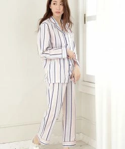 Aimerfeel Shirt Pajamas Top-Bottom Set SLEEP