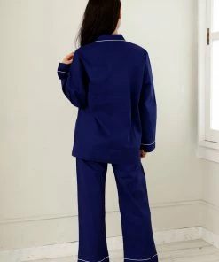 Aimerfeel Shirt Pajamas Top-Bottom Set SLEEP