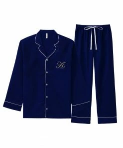 Aimerfeel Shirt Pajamas Top-Bottom Set SLEEP
