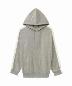 Aimerfeel SLEEP Sweat Hoodie With Lines