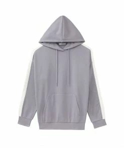 Aimerfeel SLEEP Sweat Hoodie With Lines