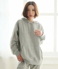 Aimerfeel SLEEP Sweat Hoodie With Lines