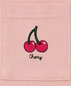 Aimerfeel Fruit Embroidery Top And Bottom Set SLEEP