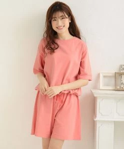 Aimerfeel SLEEP Drawstring Lounge Top-Bottom Set