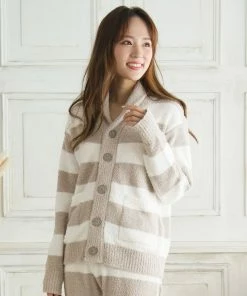 Aimerfeel Border Chenille Yarn Top And Bottom Set SLEEP