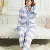 Aimerfeel Border Chenille Yarn Top And Bottom Set SLEEP