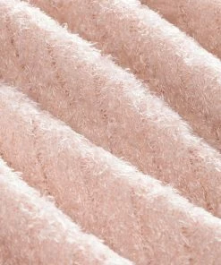 Aimerfeel Fluffy-textured Knitted Belly Warmer Lounge Set