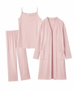 Aimerfeel Rib 3-piece Loungewear Set SLEEP