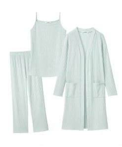 Aimerfeel Rib 3-piece Loungewear Set SLEEP