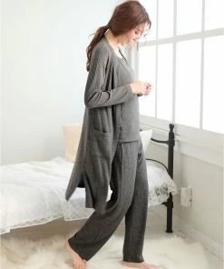 Aimerfeel Rib 3-piece Loungewear Set SLEEP