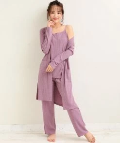 Aimerfeel Rib 3-piece Loungewear Set SLEEP
