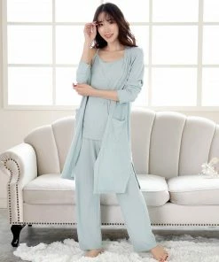 Aimerfeel Rib 3-piece Loungewear Set SLEEP