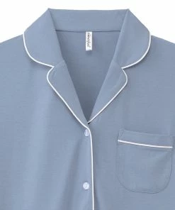 Aimerfeel Cool Touch Material Pajamas Top-Bottom Set SLEEP