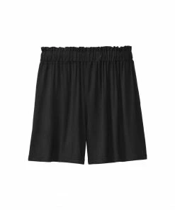 Aimerfeel Simple High-waist Top And Shorts Set