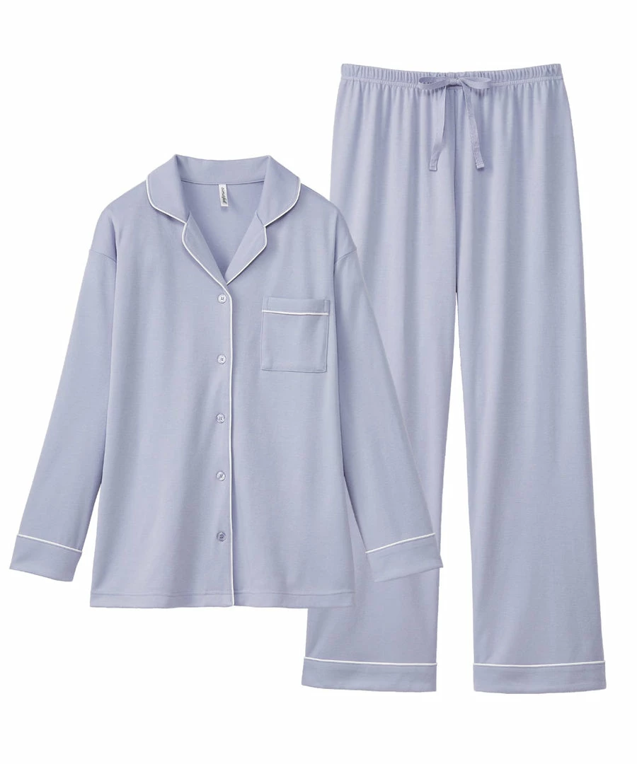 Aimerfeel One-color Standard Pajama Top-Bottom Set SLEEP