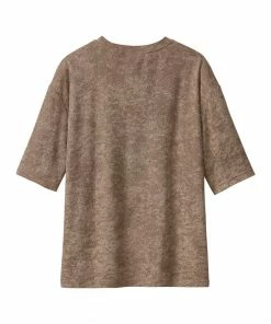 Aimerfeel SLEEP Pile Short Sleeve Top-Bottom Set With Unisex Sizing