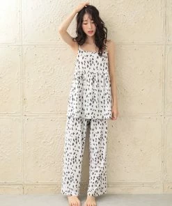 Aimerfeel Dalmatian Knit 3piece Loungewear Set