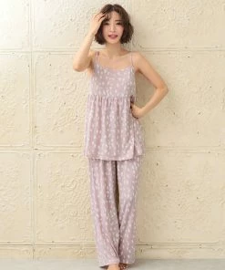 Aimerfeel Dalmatian Knit 3piece Loungewear Set