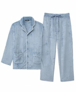 Aimerfeel Fluffy Fleece Top-Bottom Set