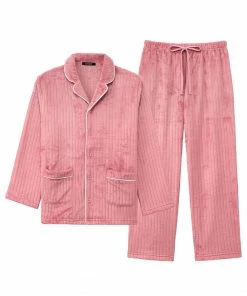 Aimerfeel Fluffy Fleece Top-Bottom Set