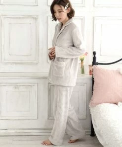 Aimerfeel Fluffy Fleece Top-Bottom Set