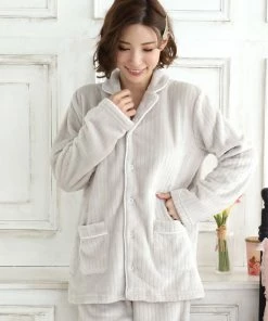 Aimerfeel Fluffy Fleece Top-Bottom Set