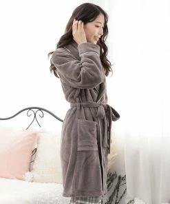 Aimerfeel Fleece Robe SLEEP
