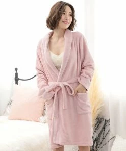 Aimerfeel Fleece Robe SLEEP