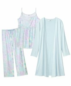 Aimerfeel Beautifully Pale Colors 3-piece Room Wear Set SLEEP