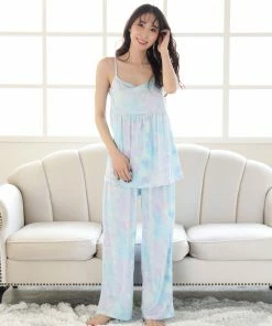 Aimerfeel Beautifully Pale Colors 3-piece Room Wear Set SLEEP