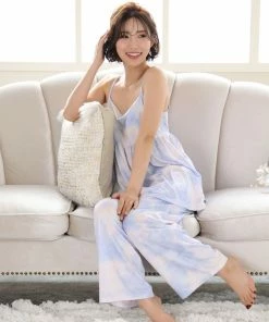 Aimerfeel Beautifully Pale Colors 3-piece Room Wear Set SLEEP