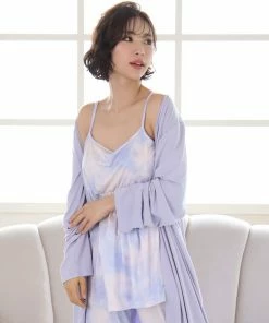 Aimerfeel Beautifully Pale Colors 3-piece Room Wear Set SLEEP