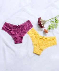 Aimerfeel Sexy Lace Back Design Cheeky Panty #5 PANTIES