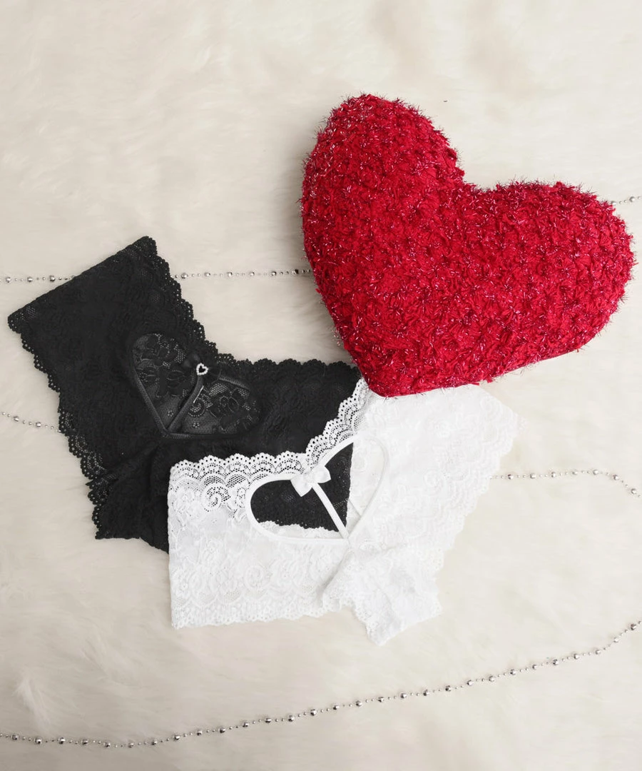Aimerfeel Cheeky Panty With Open Back Heart