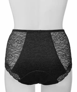 Aimerfeel PANTIES High Waist Period Panty With Elegant Lace