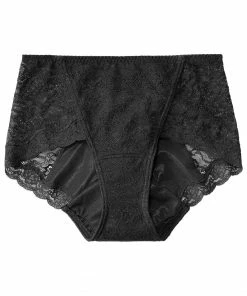 Aimerfeel PANTIES High Waist Period Panty With Elegant Lace
