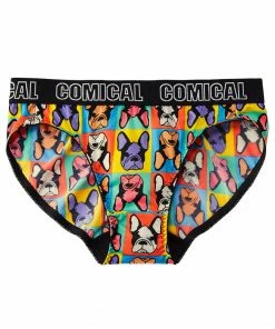 Aimerfeel PANTIES Bulldog Face Print Bikini Panty