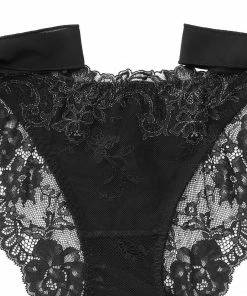 Aimerfeel PANTIES Chiffon Tie-up Bow Ribbon Bikini Panty