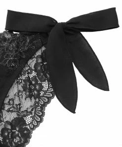 Aimerfeel PANTIES Chiffon Tie-up Bow Ribbon Bikini Panty