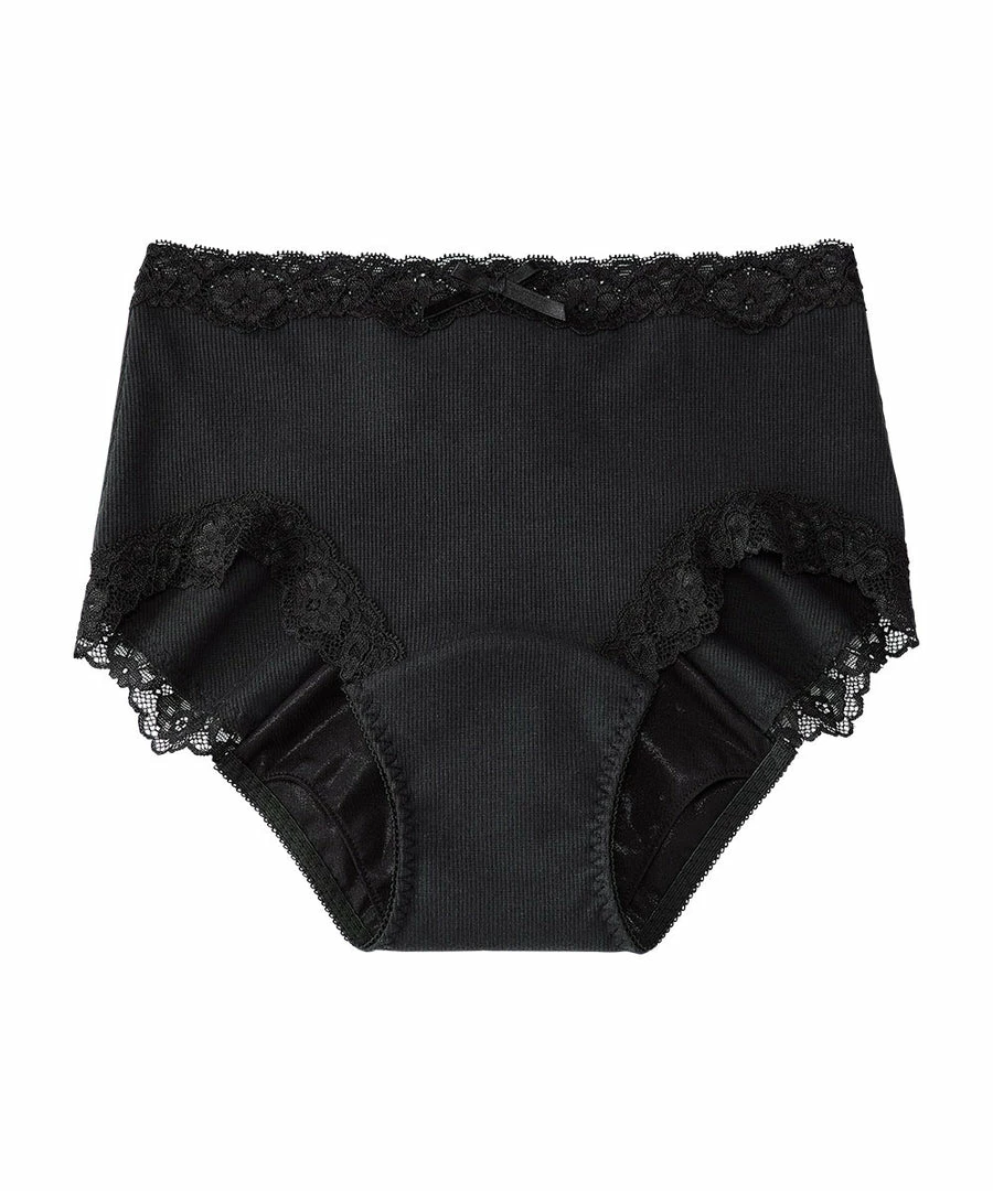 Aimerfeel Ribbed Cotton Period Panty PANTIES