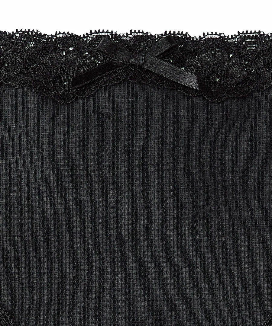 Aimerfeel Ribbed Cotton Period Panty PANTIES