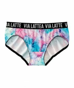 Aimerfeel Marble Print Bikini Panty