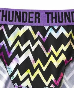 Aimerfeel Geometric Print Bikini Panty PANTIES